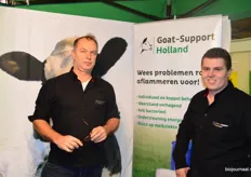 Joost van der Meulen en Everhard Kupers van Cow-Support Holland.